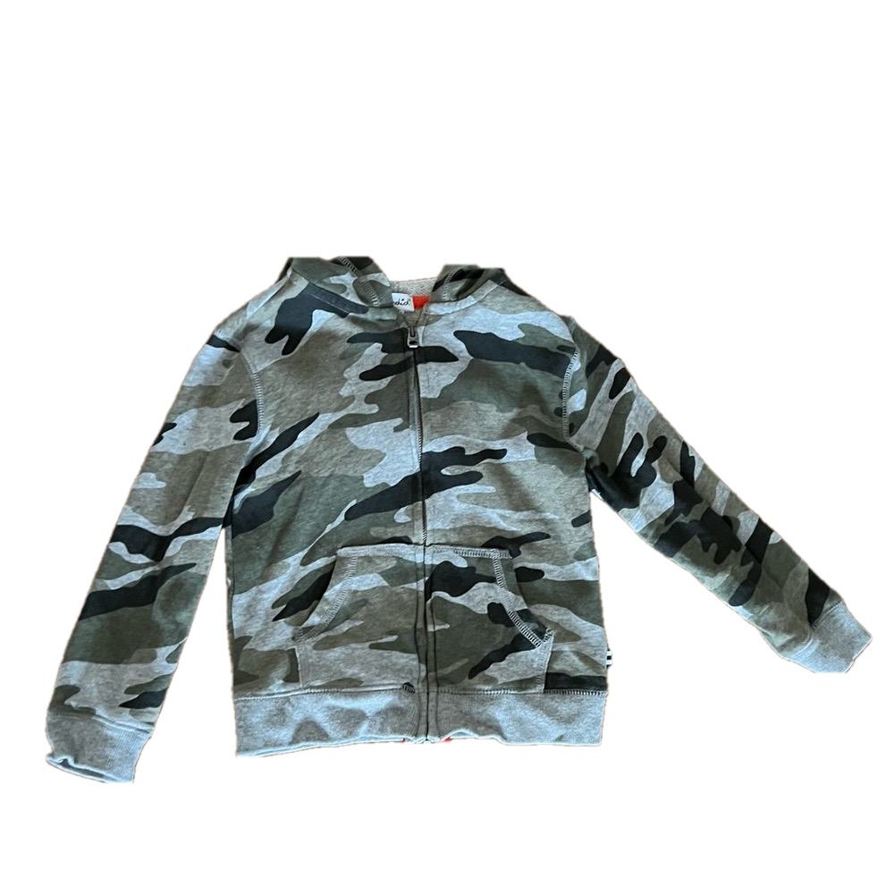 Splendid boys camo zip-up hoodie size 4 like new excellent condition